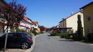 Blick in das Wohngebiet Himmelreich